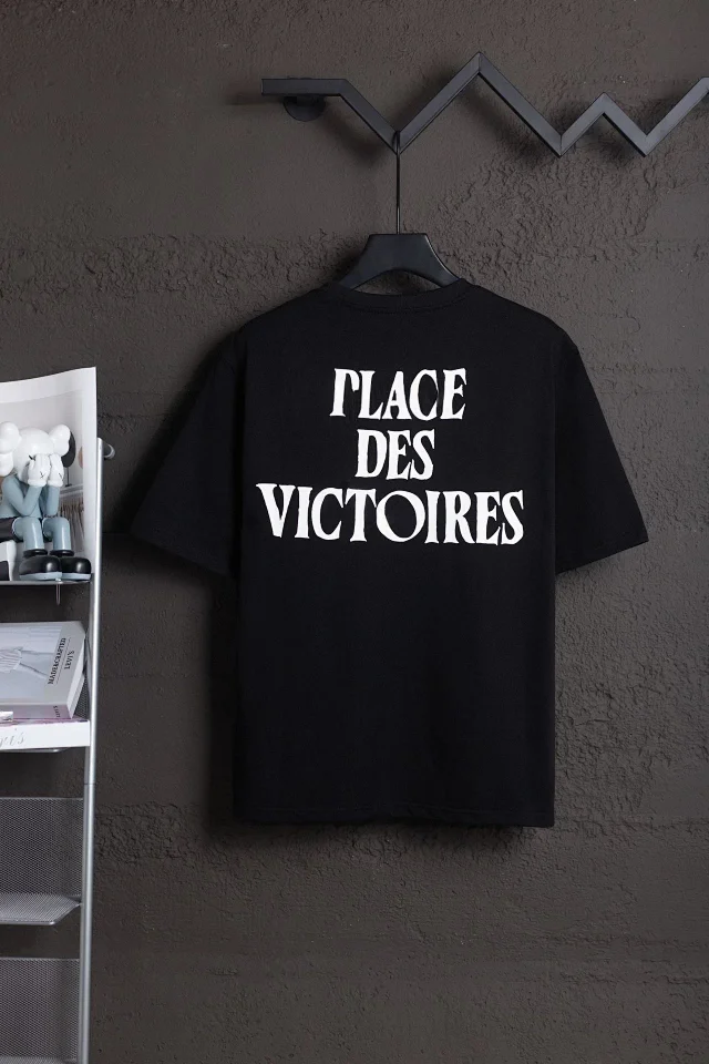 AMI Paris T-Shirts MQ605 Embroidered de Cœur Logo Crewneck T-Shirt product detail image 11