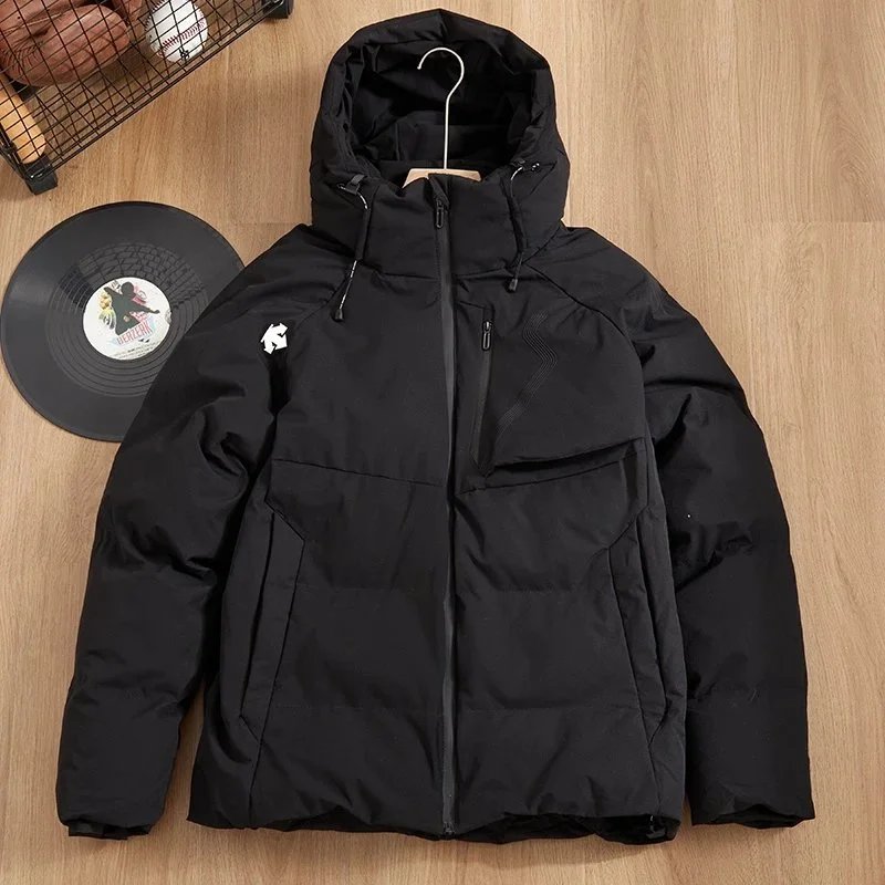 Descente Jackets Hooded zip-up jacket with chest zip pocket image 12
