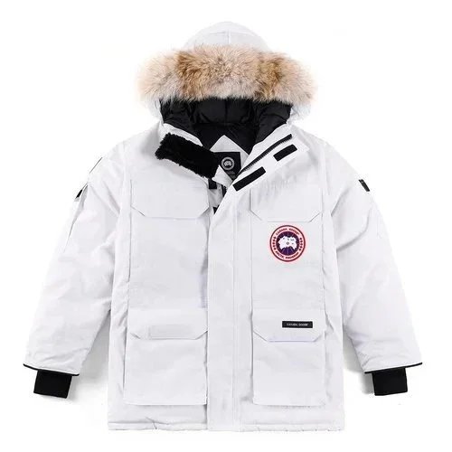 Canada Goose Down Jackets Expedition fur-trim hood parka image 7