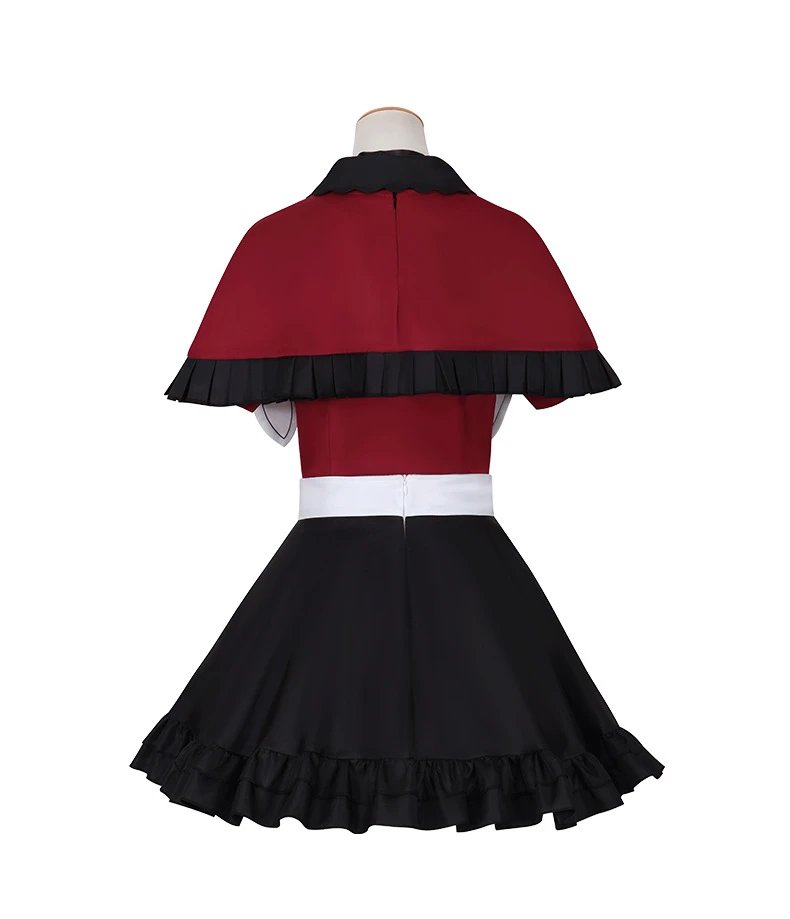 Design Macanay Costume Set Red and Black Cosplay Outfit Sets - 9