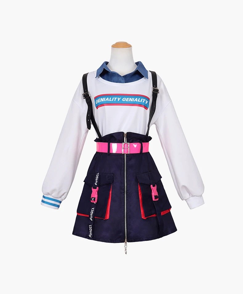 Design Xiaodouze Heart Feather Set White Navy Pink Casual Set Sets - 11