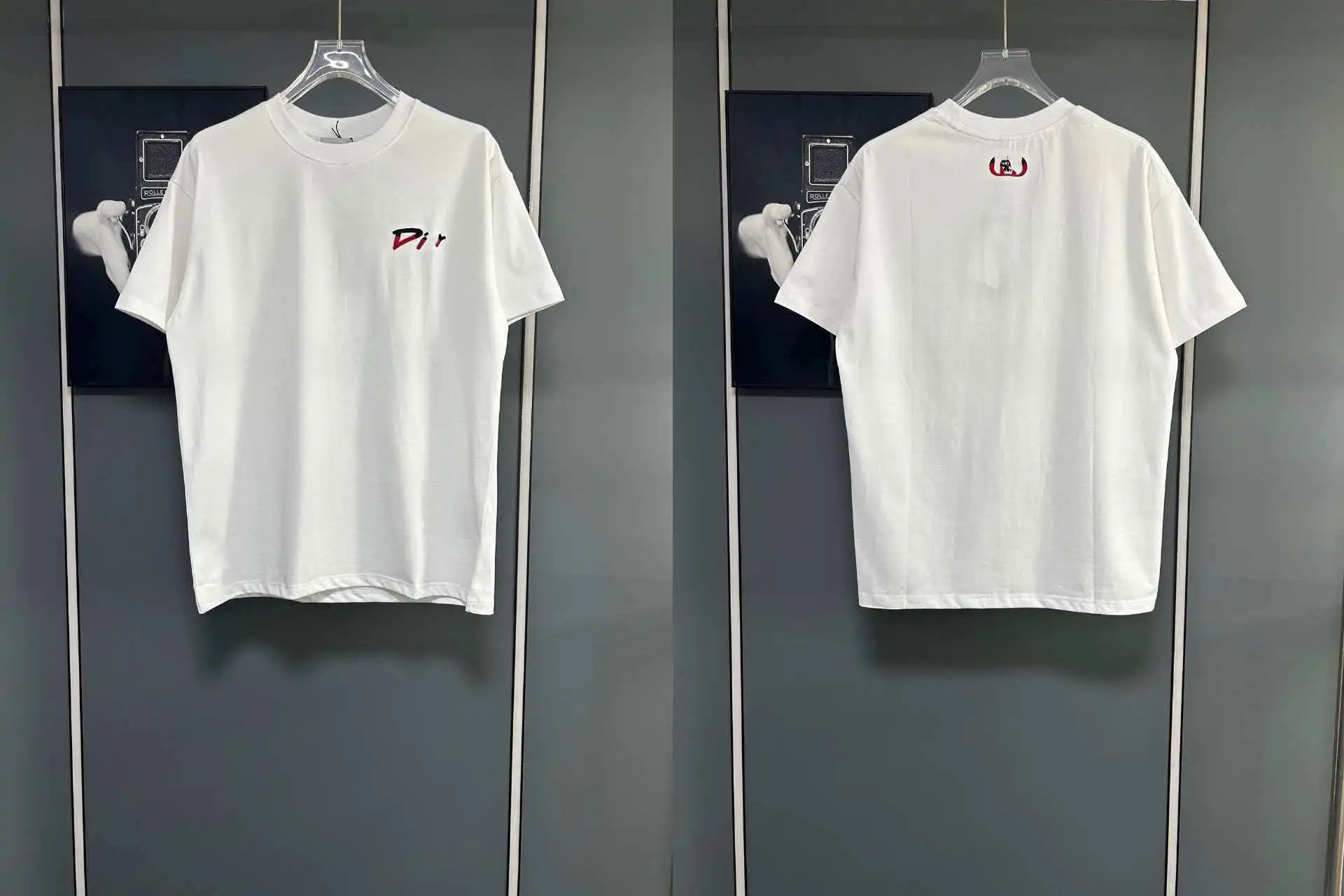 Unbranded T-Shirts Short-Sleeve Crew-Neck Graphic T-Shirt — 05 white