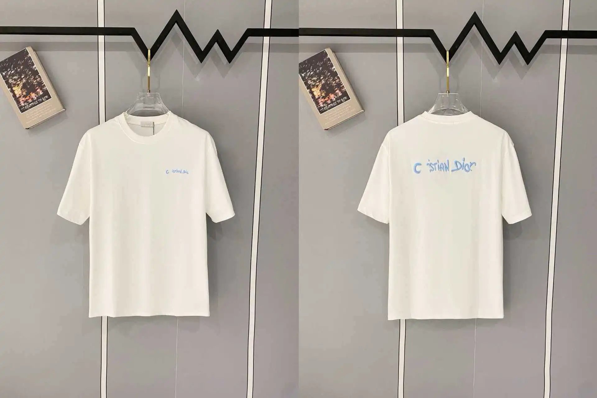 Unbranded T-Shirts Short-Sleeve Crew-Neck Graphic T-Shirt — 17 white