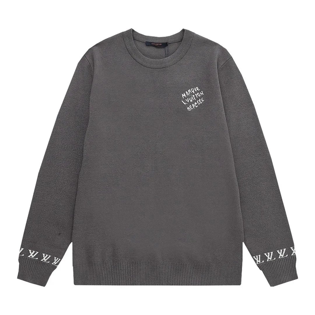 Louis Vuitton Knitwear Crew-Neck Logo Knit Sweater image 3