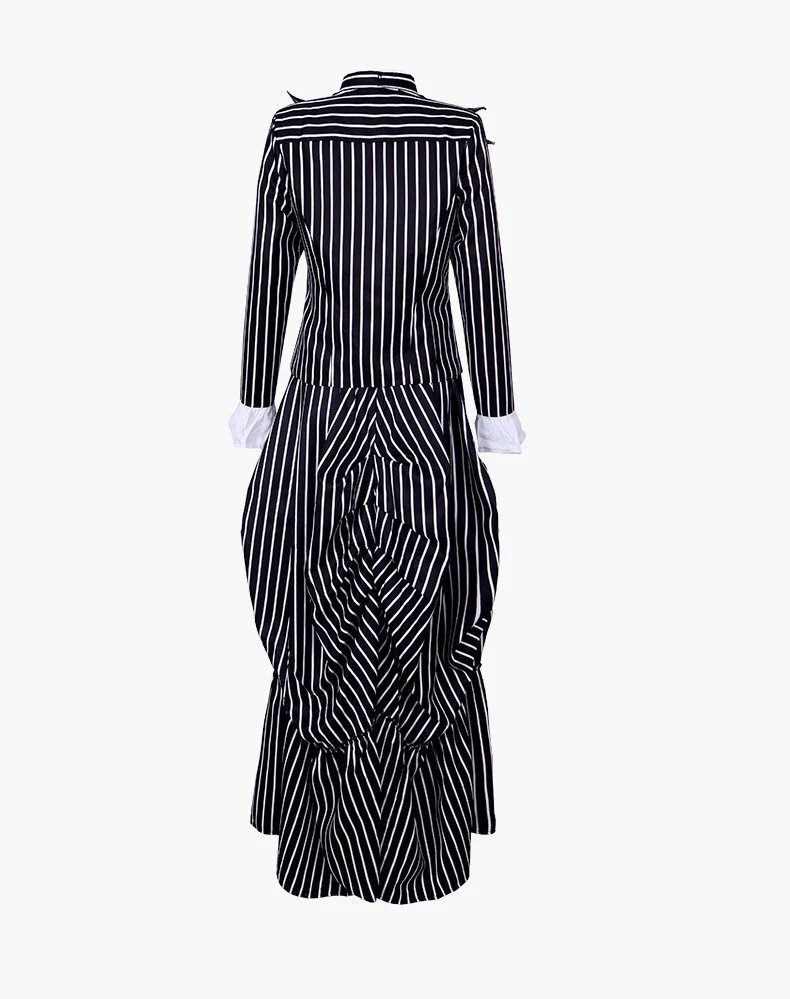 Design Jack Skeleton Set Black and White Striped Costume Set Sets - 17