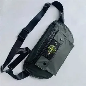 Design Messenger Bag Black Crossbody Bag - 9