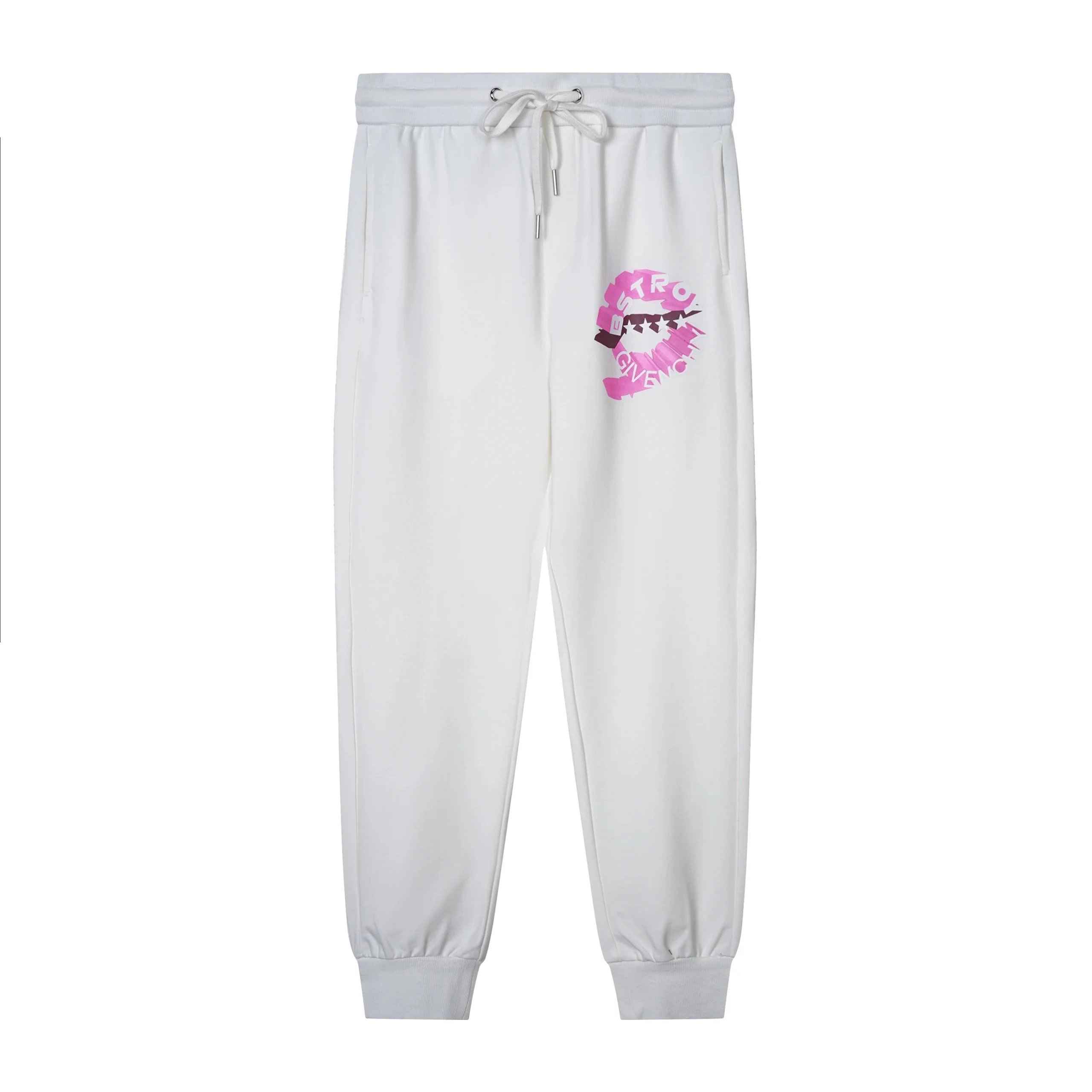 Givenchy Trousers Logo-Print Drawstring Jogger — 12