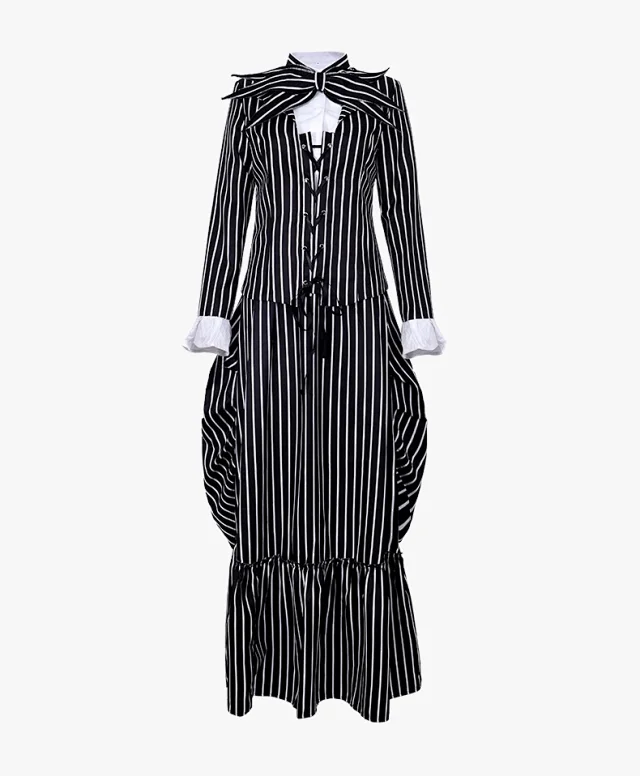 Unbranded Matching Sets Jack Skeleton striped costume set product detail image 13
