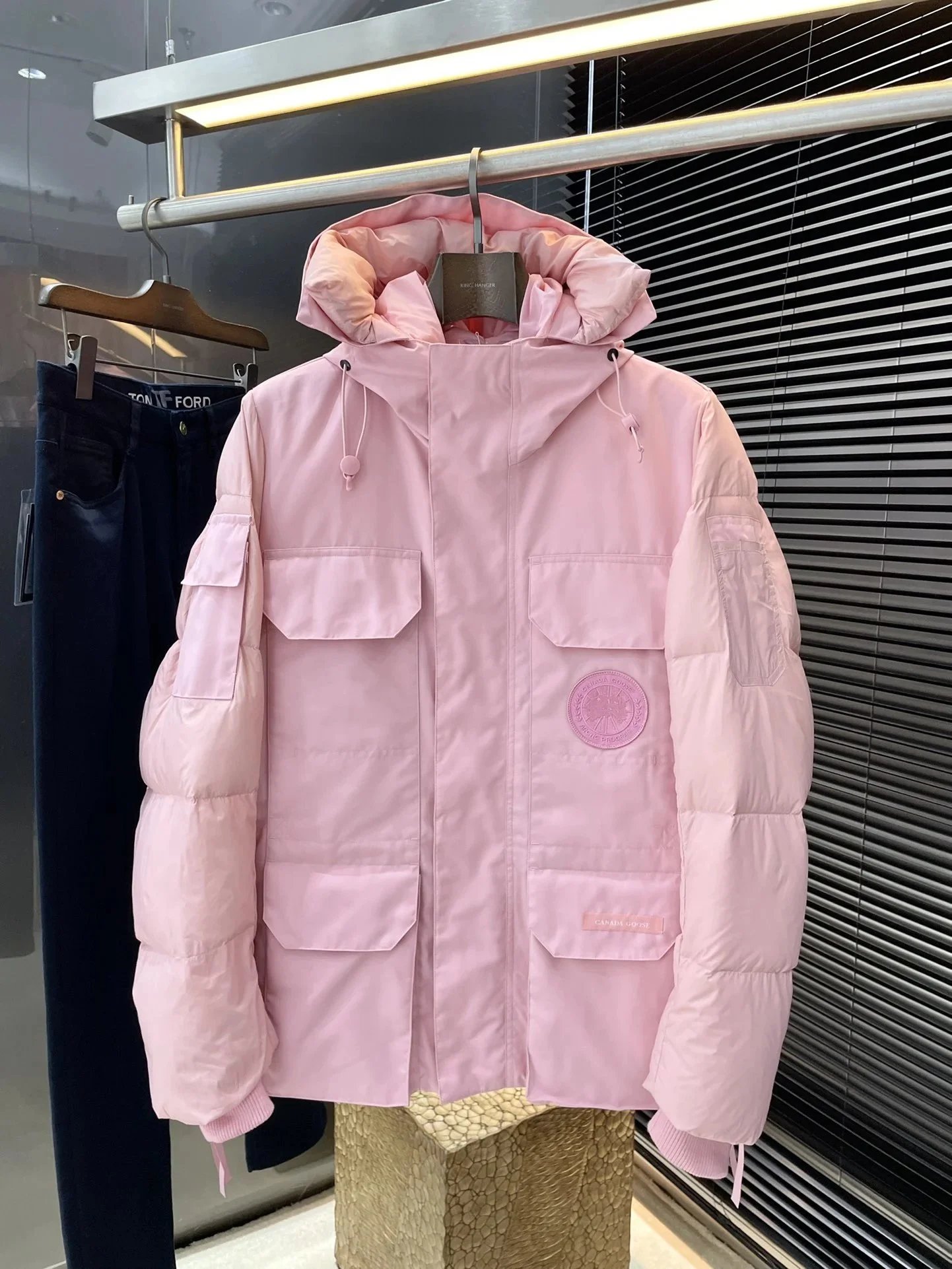 Canada Goose Vests Quilted puffer vest with stand collar and patch pockets — 24