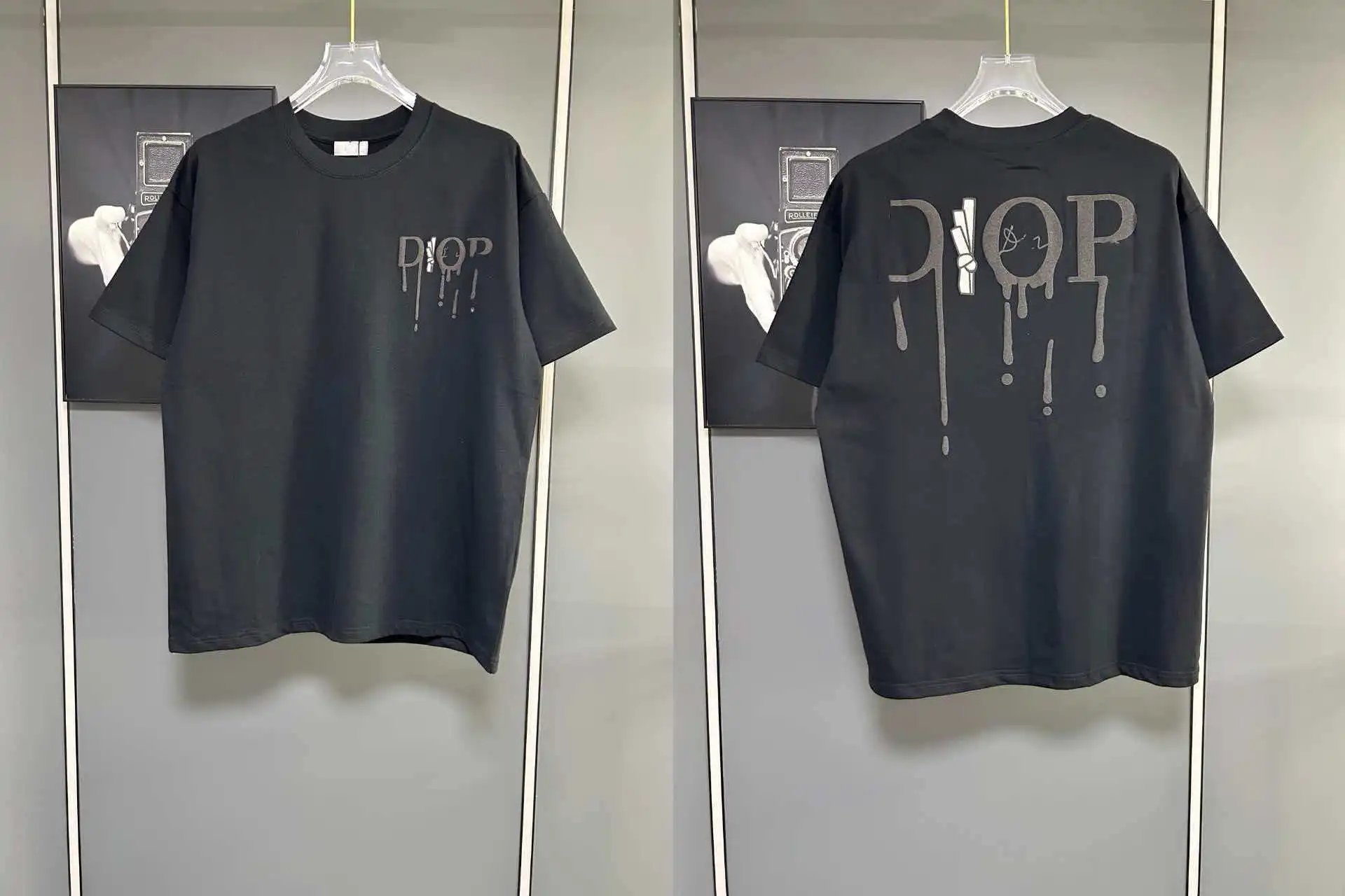 Unbranded T-Shirts Short-Sleeve Crew-Neck Graphic T-Shirt — 14 black