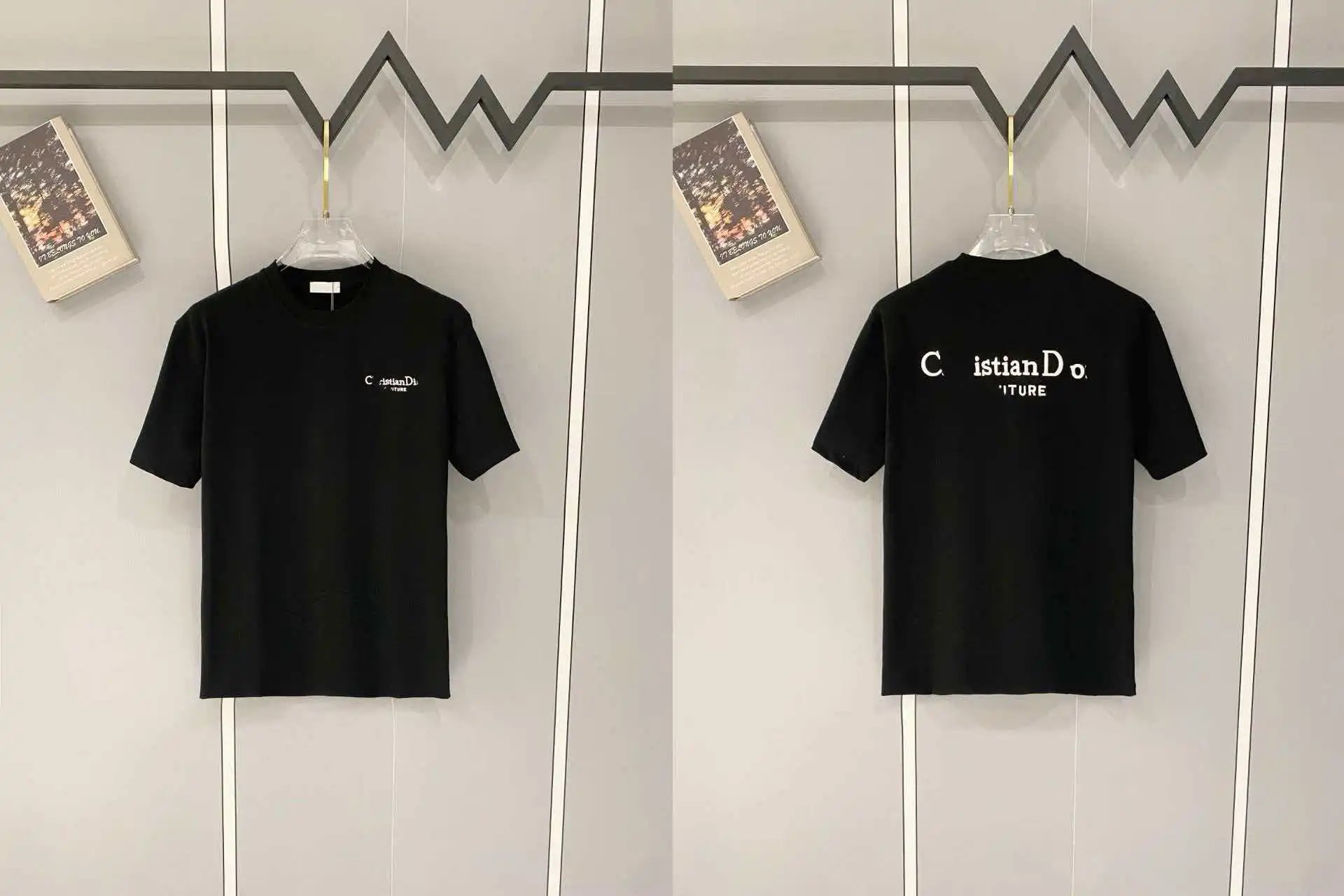 Unbranded T-Shirts Short-Sleeve Crew-Neck Graphic T-Shirt — 18 black