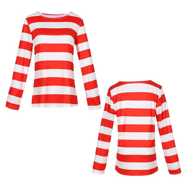 Unbranded Matching Sets Red and White Striped Costume Set image 2