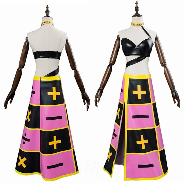 Unbranded Matching Sets Trish Una Cosplay Top and Skirt Set product detail image 5