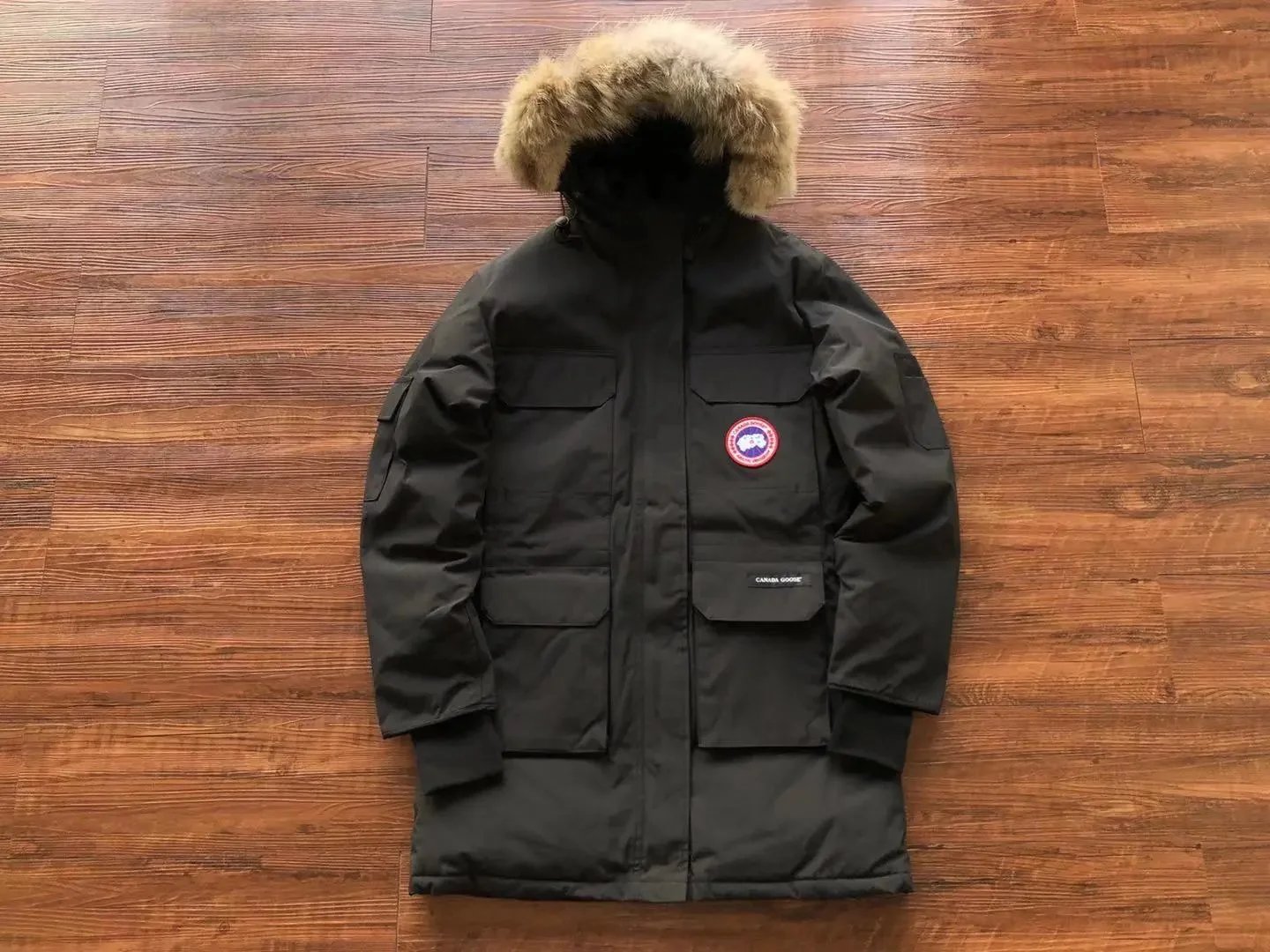 Canada Goose Down Jackets Fur-Trim Hooded Parka — 09