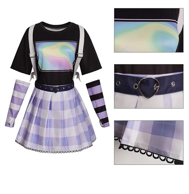 Unbranded Matching Sets Project Sekai Colorful Stage cosplay costume set product detail image 4