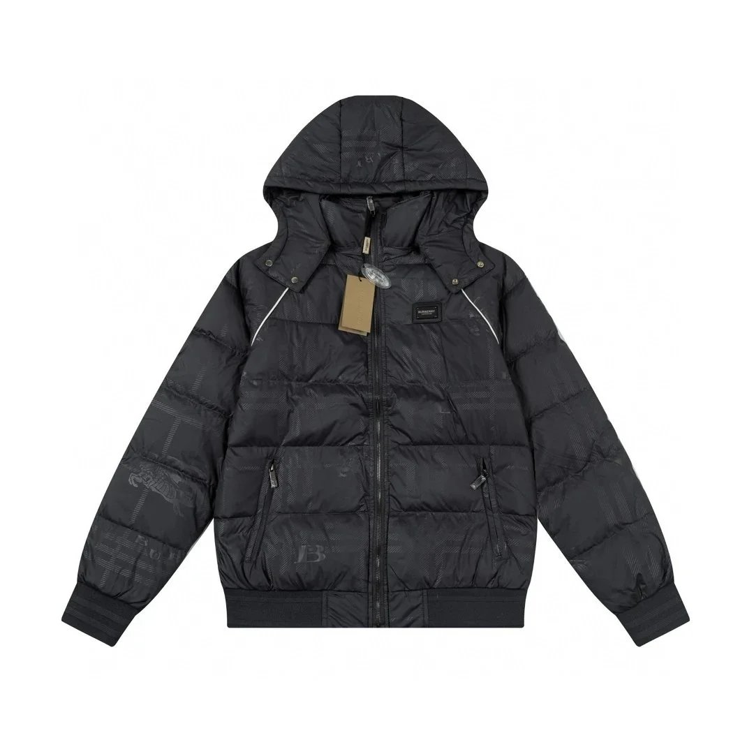 Burberry Down Jackets Quilted hooded puffer jacket — 01