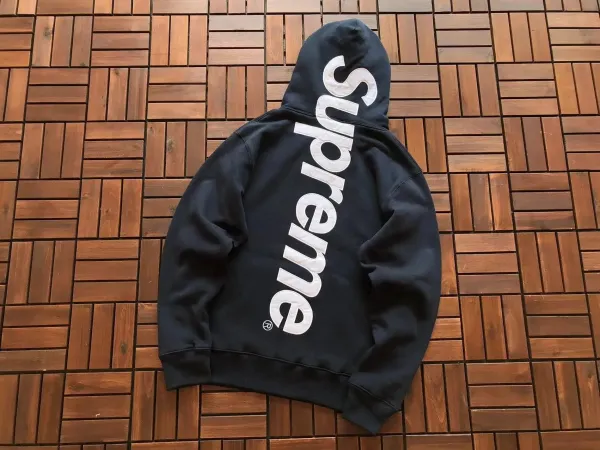 Supreme Box Logo Hoodie Black - 1
