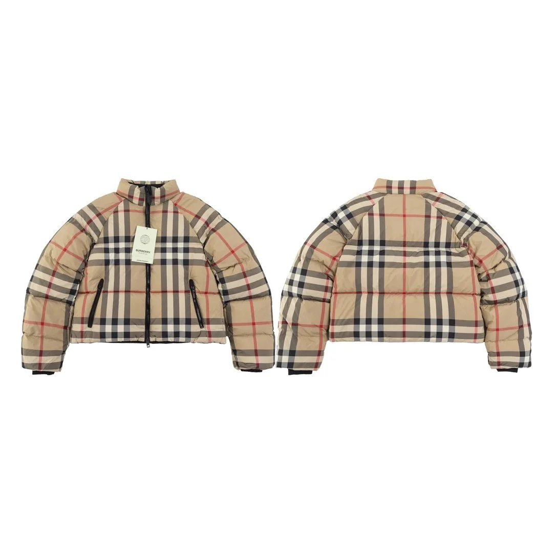 Burberry Down Jackets Quilted hooded puffer jacket — 29
