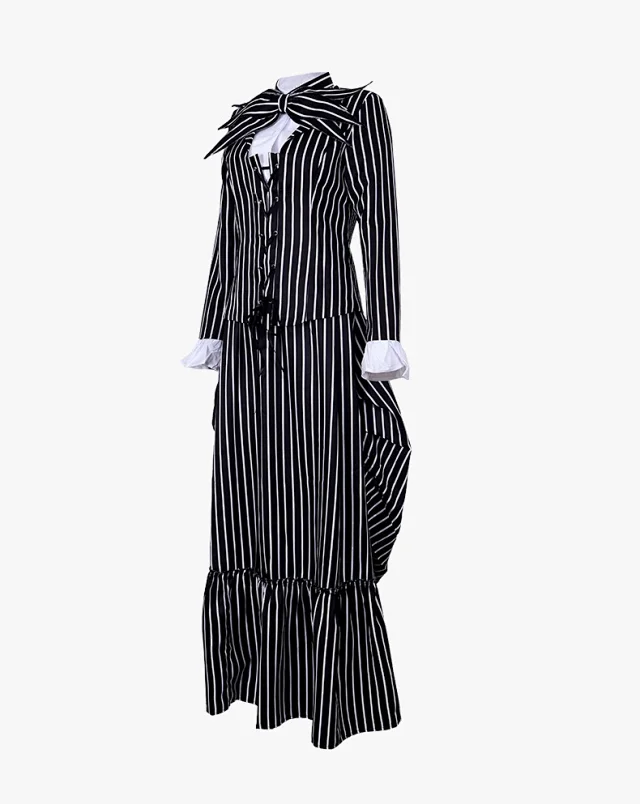 Unbranded Matching Sets Jack Skeleton striped costume set product detail image 14