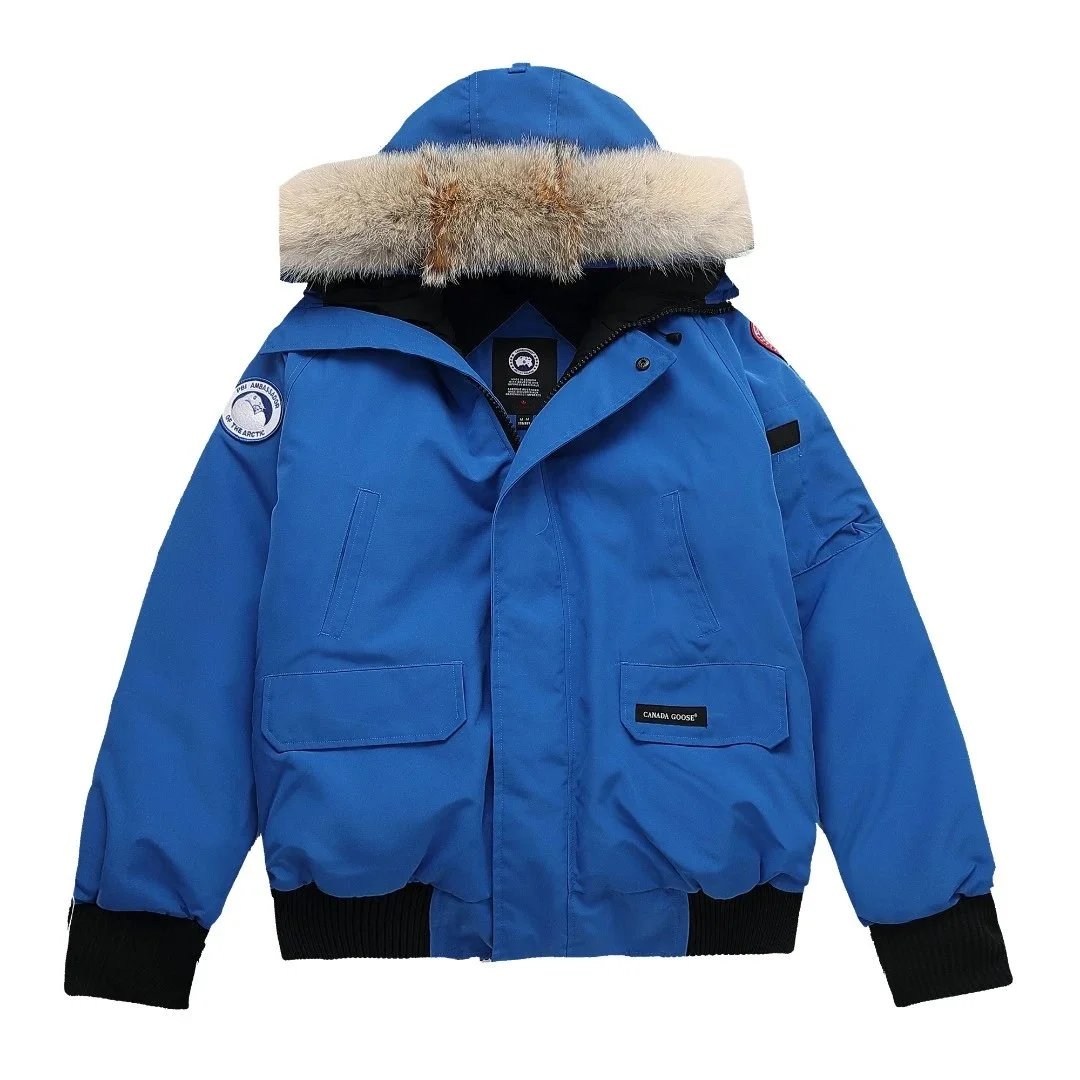 Canada Goose Down Jackets Hooded Parka with Fur Trim — 13