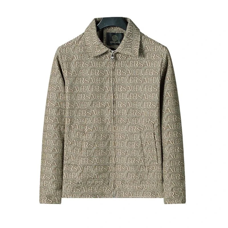 Gucci GG Monogram Jacquard Zip-Up Jacket Beige Outerwear - 10