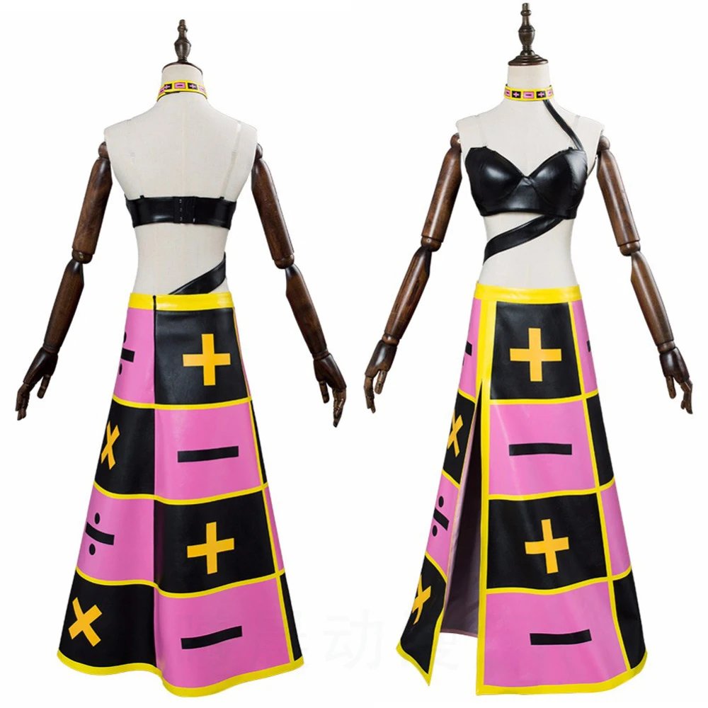 Unbranded Matching Sets Trish Una Cosplay Top and Skirt Set image 2
