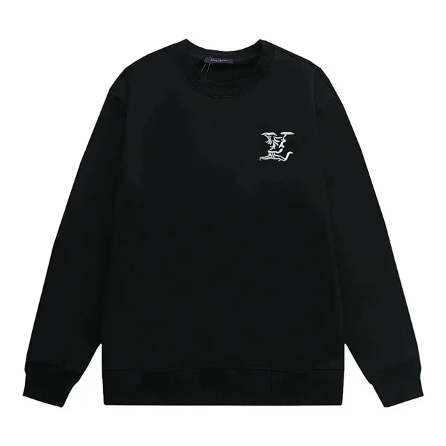 Louis Vuitton Knitwear Crew-Neck Logo Knit Sweater product detail image 2