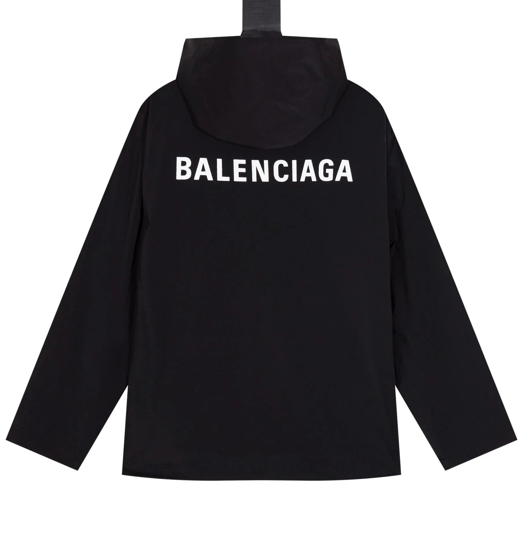 Burberry Logo-Embroidered Track Jacket Black Outerwear - 9