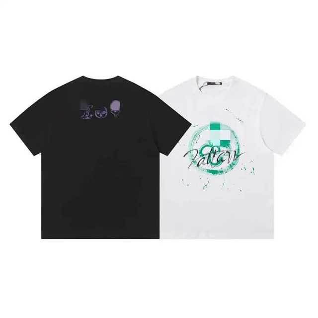 Balenciaga T-Shirts Short-Sleeve Graphic Print product detail image 24
