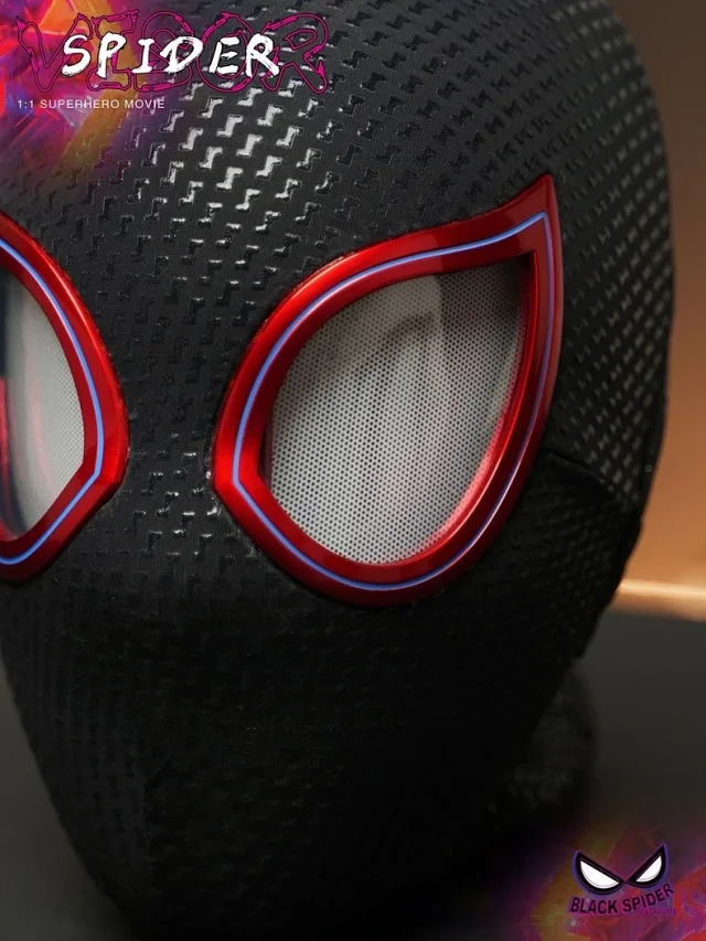 Spider-Man Uncategorized Electronic Movable-Eye Costume Mask product detail image 7