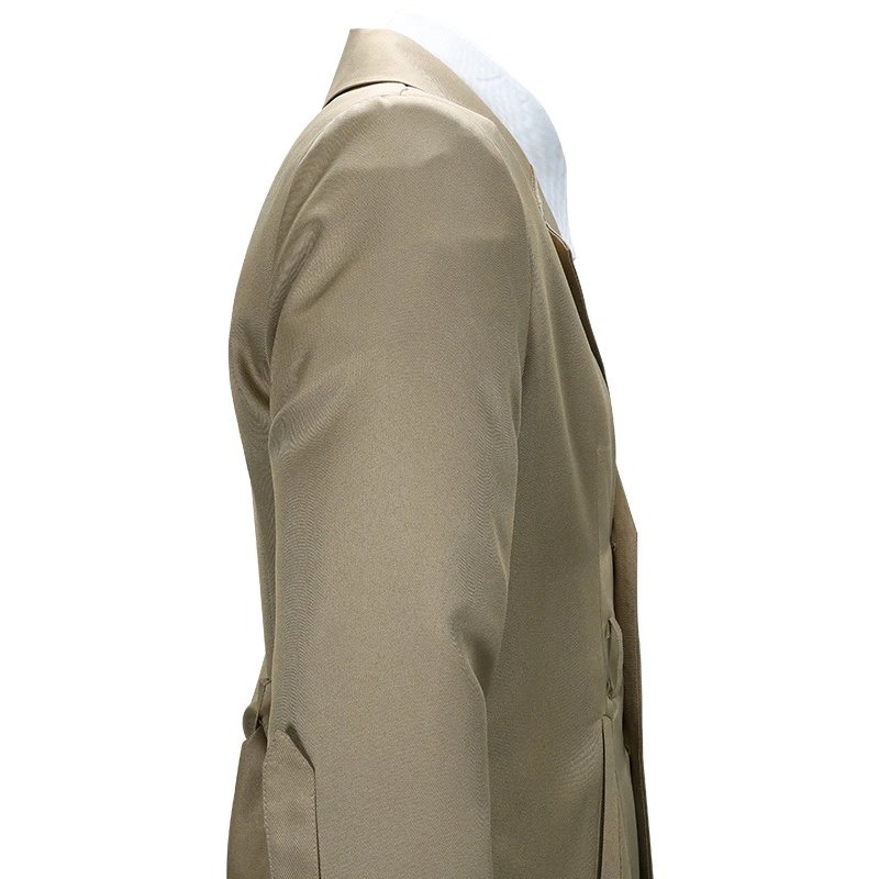 Design Trench Coat Beige Outerwear - 15