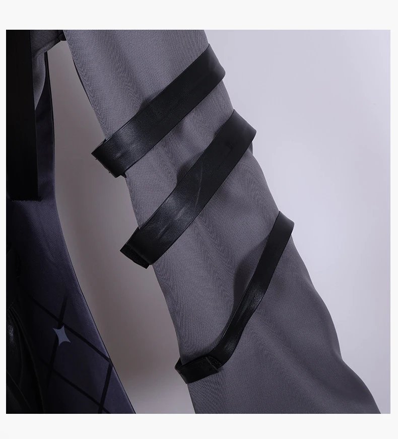 Design Hatsune Miku Xiao Liangxiong (Jing Yin Lian) Cosplay Costume Set Black White Yellow - 23