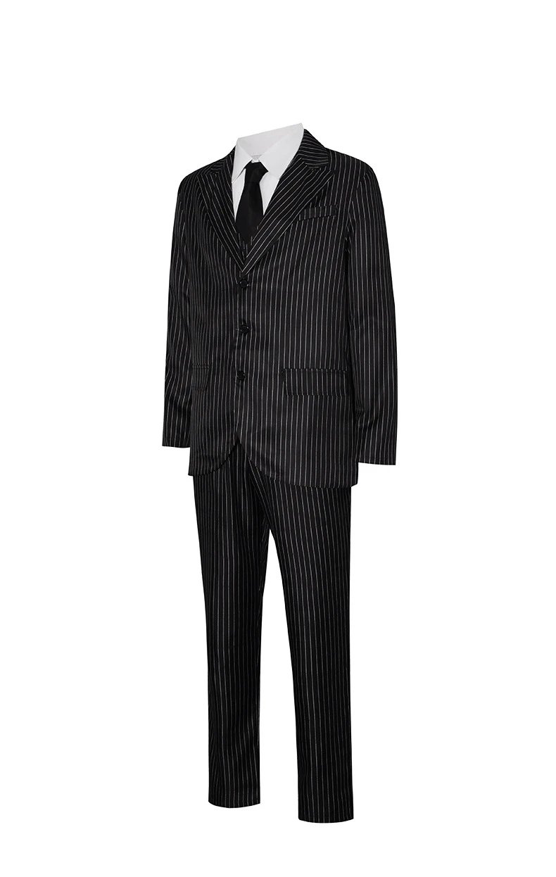 Design Pinstripe Suit Set Black - 20