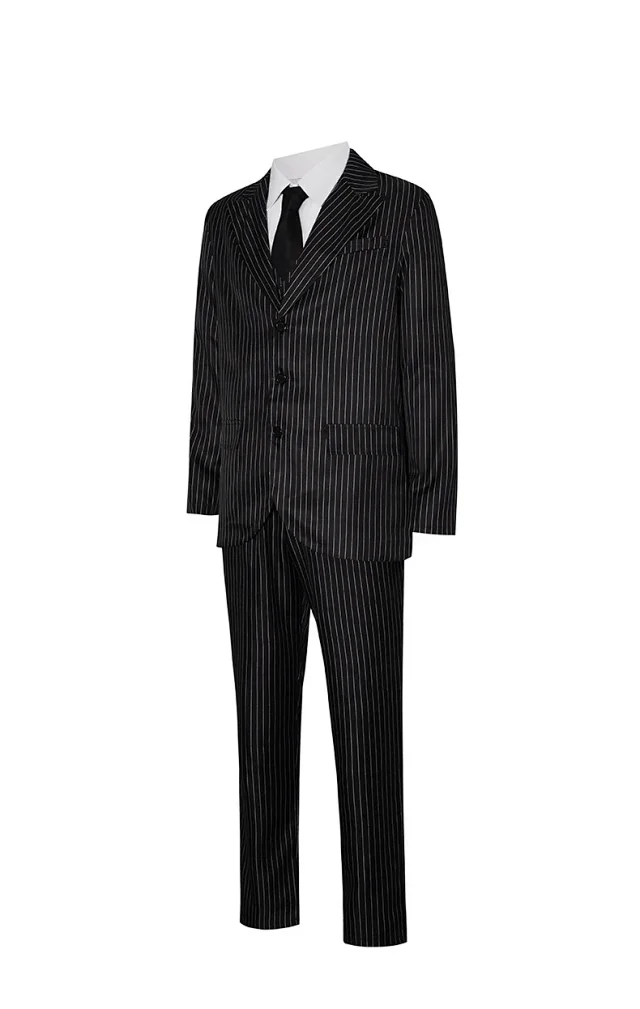 Unbranded Black Pinstripe Costume Suit product detail image 19