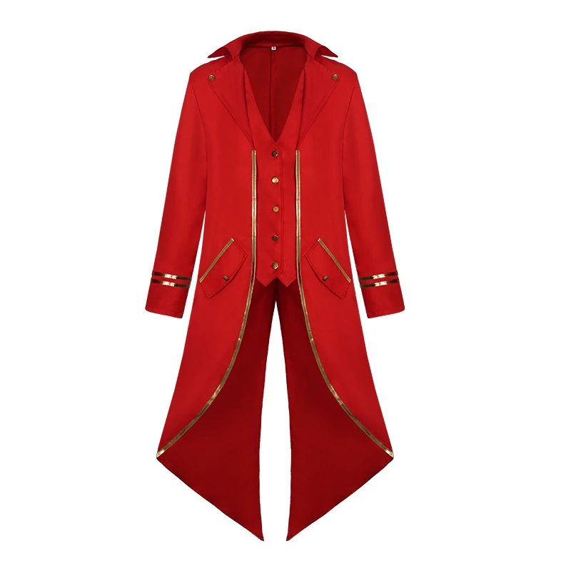 Unbranded Coats Gold-Trim Tailcoat image 2