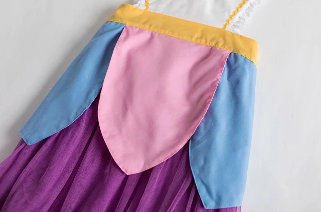 Unbranded Dresses Purple and pink princess cosplay dress with lace trim tulle skirt product detail image 12