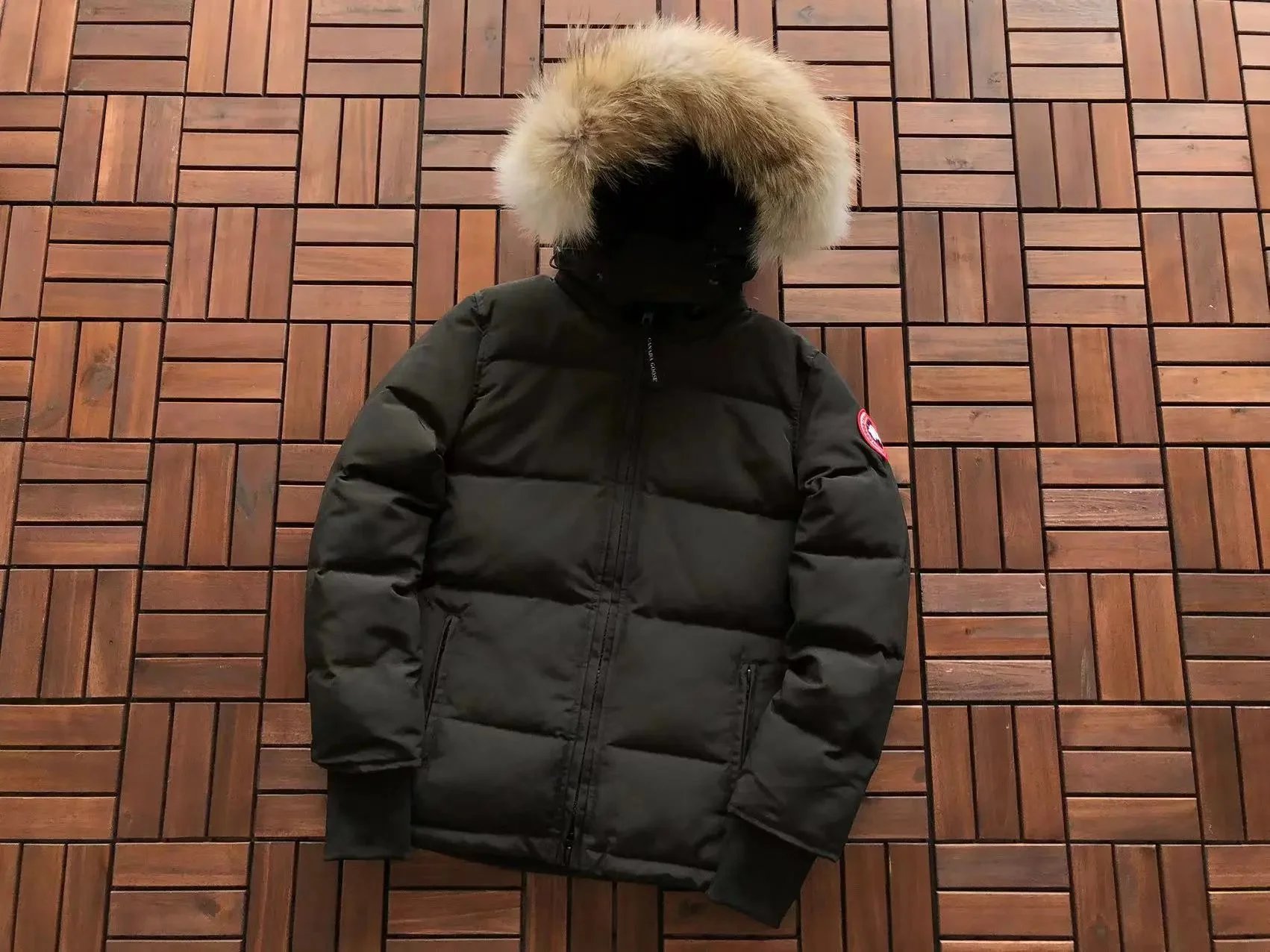 Canada Goose Down Jackets Fur-Trim Hooded Jacket — 15