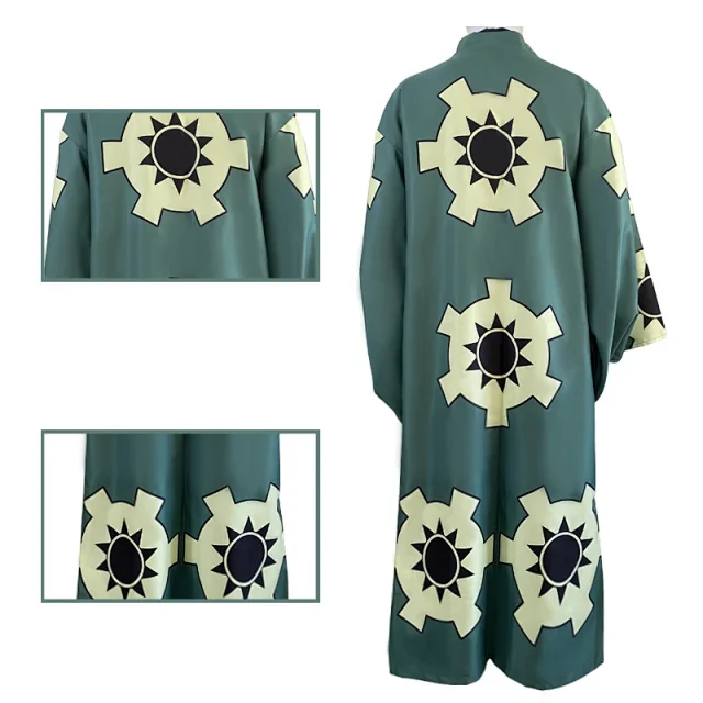 Unbranded Matching Sets Roronoa Zoro Cosplay Kimono Set product detail image 15