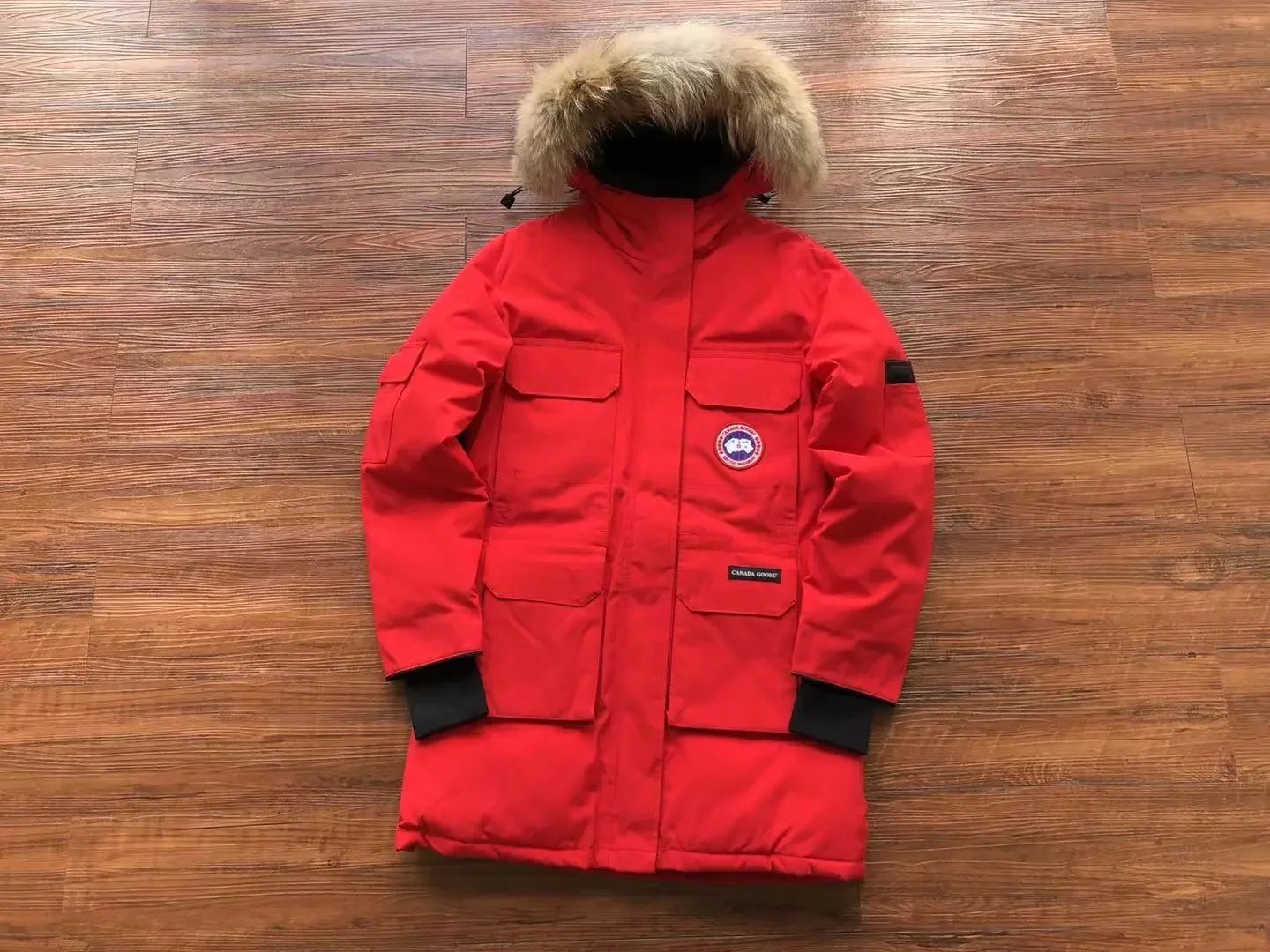 Canada Goose Down Jackets Fur-Trim Hooded Parka — 07