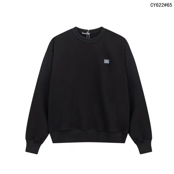 Acne Studios Logo Hoodie Light Gray Hoodie - 9