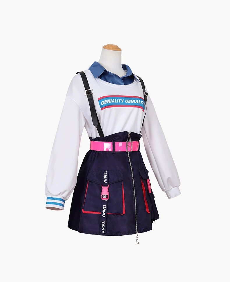 Design Xiaodouze Heart Feather Set White Navy Pink Casual Set Sets - 13