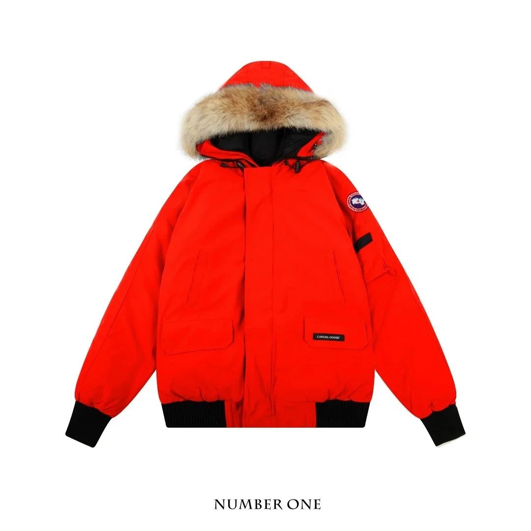 Canada Goose Down Jackets Hooded Parka with Fur Trim image 7