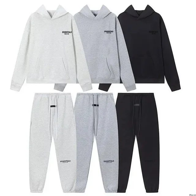Fear of God Hoodies & Sweatshirts Essentials pullover hoodie with kangaroo pocket product detail image 2