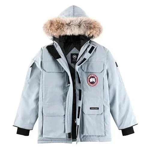 Canada Goose Down Jackets Expedition fur-trim hood parka product detail image 5