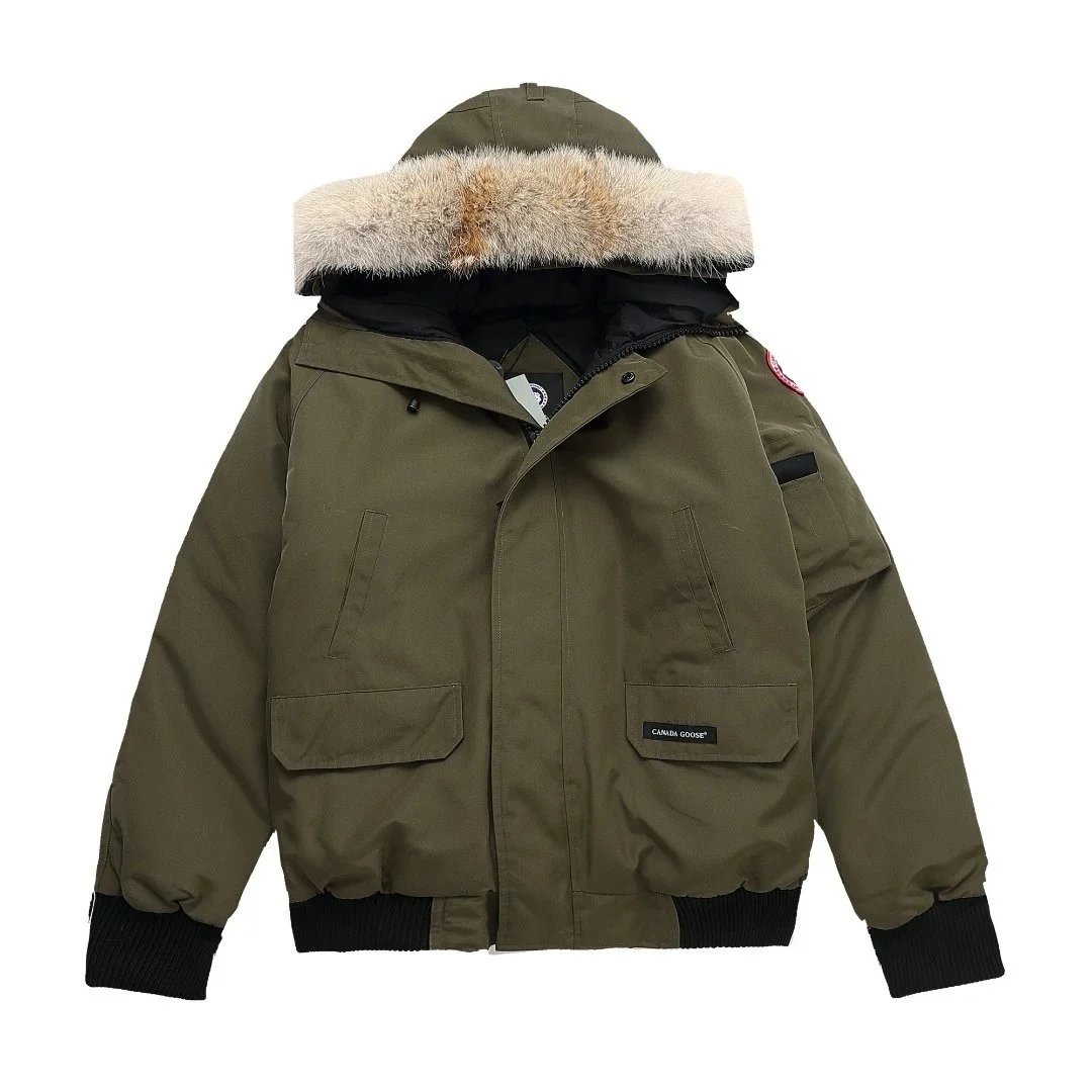 Canada Goose Down Jackets Hooded Parka with Fur Trim — 09