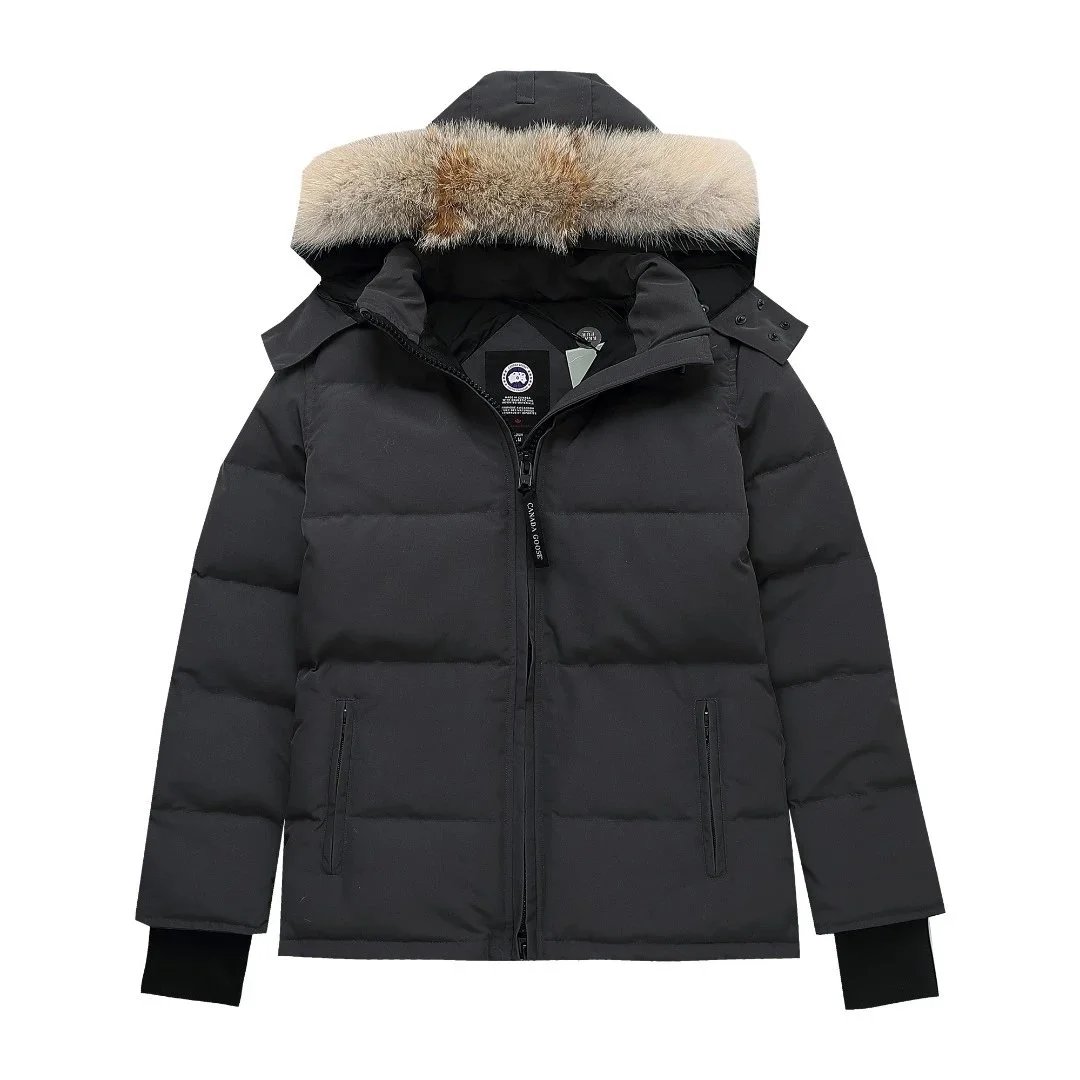 Canada Goose Down Jackets Hooded Parka with Fur Trim — 24
