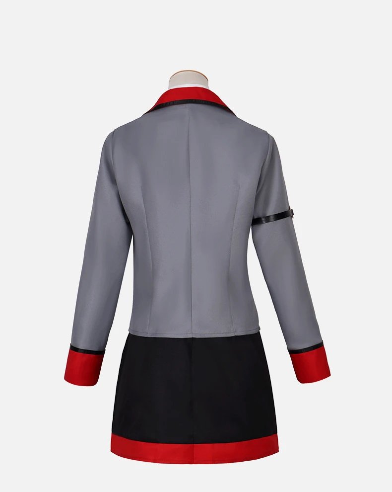 Design Xingnai One Song Set Gray White Blue School Uniform Cosplay Costume - 22