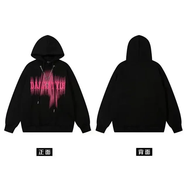 Unbranded Hoodies & Sweatshirts Graphic Print Pullover Hoodie product detail image 3
