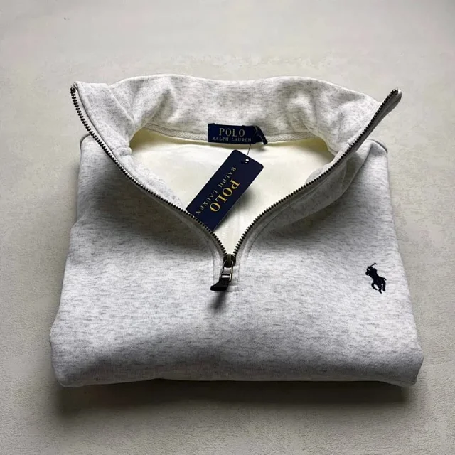Polo Ralph Lauren Hoodies & Sweatshirts Embroidered Pony Quarter-Zip Sweatshirt product detail image 4