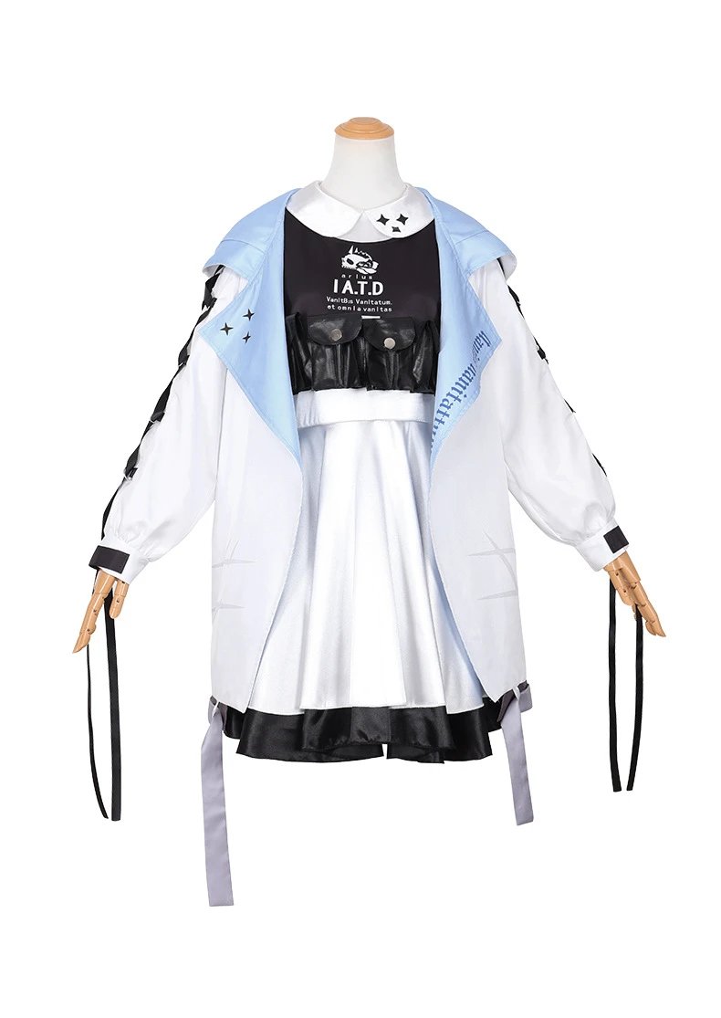 Design Dunzi Yazinzi Suit White and Black Cosplay Costume Set Sets - 6